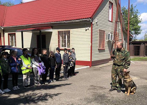 День открытых дверей прошел в Быховском отделении Департамента охраны