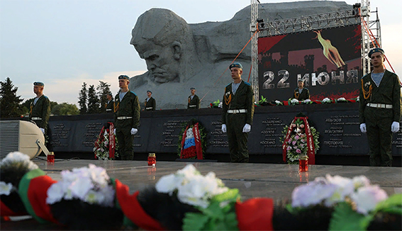 Беларусь вспоминает трагические события 22 июня 1941 года. Лукашенко обратился к соотечественникам