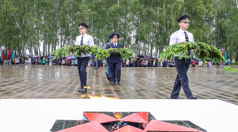 На Быховщине прошло праздничное мероприятие, посвященное 79-й годовщине освобождения Быховского района