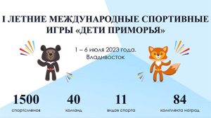 Первые летние игры "Дети Приморья",