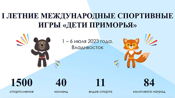 Белорусы отправились на первые летние игры “Дети Приморья”