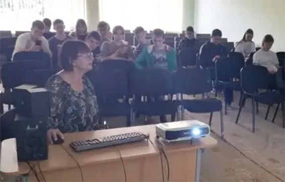 В оздоровительном лагере гимназии г.Быхова прошло профориентационное мероприятие
