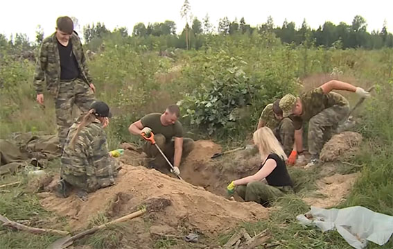 Продолжается проведение “Вахты Памяти” в Быховском районе (видео)