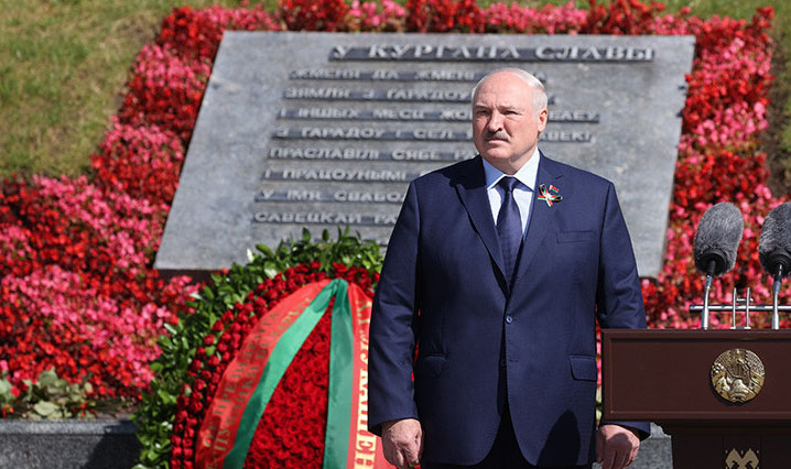 Лукашенко выступил с речью в День Независимости Республики Беларусь