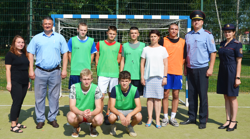 В Быхове прошёл турнир по мини-футболу среди трудных подростков
