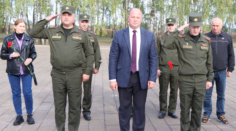 Представители Вооруженных Сил Республики Беларусь посетили Быховский район