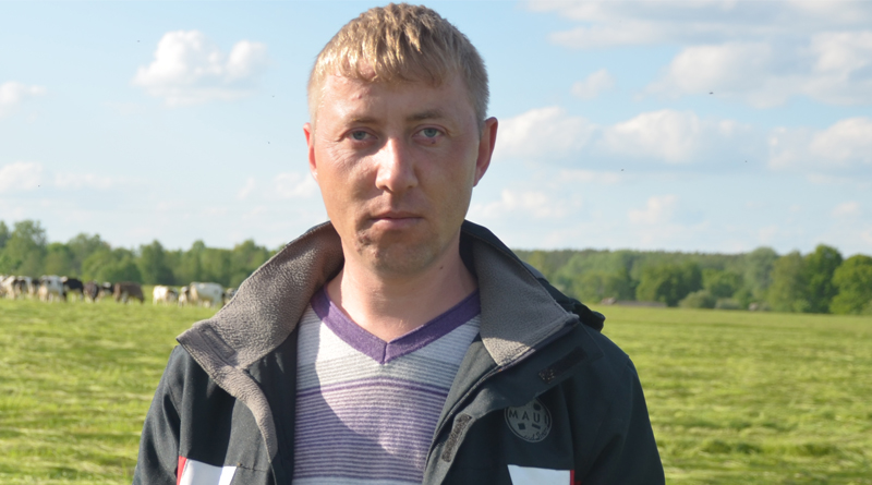 Григорий Музыкантов трудится в отрасли сельского хозяйства Быховского района 10 лет