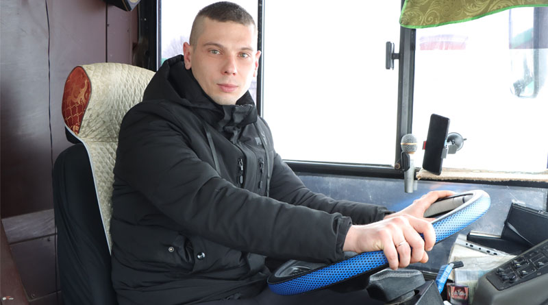 Дмитрий Глусцов признан лучшим водителем автобуса Автопарка №6