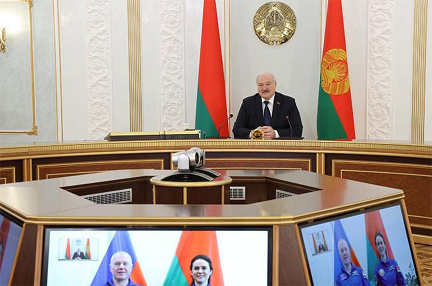 Лукашенко рассчитывает на продолжение совместных с Россией проектов по космическим полетам