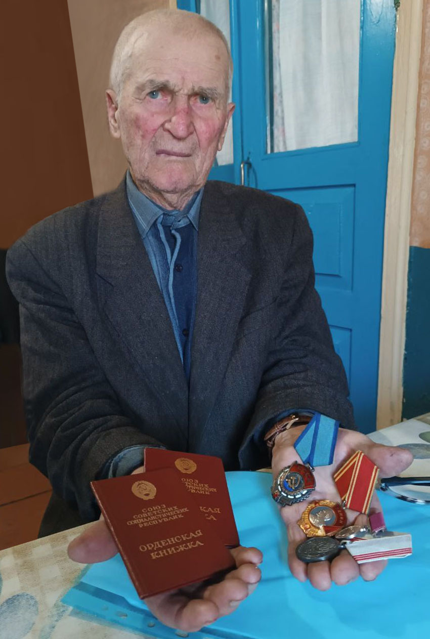 Ветеран труда Василий Борисов прославил Быховщину далеко за ее пределами