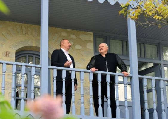 Лукашенко и Алиев посетили возрождаемые территории Азербайджана