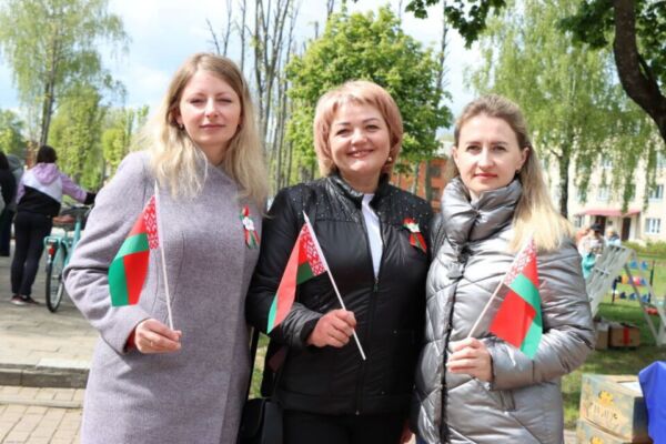 30-летие белорусских государственных символов отметили на Быховщине. Фото+видео