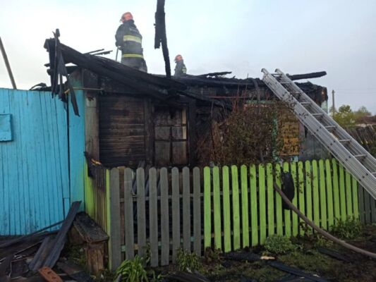 Пожар в Быховском районе
