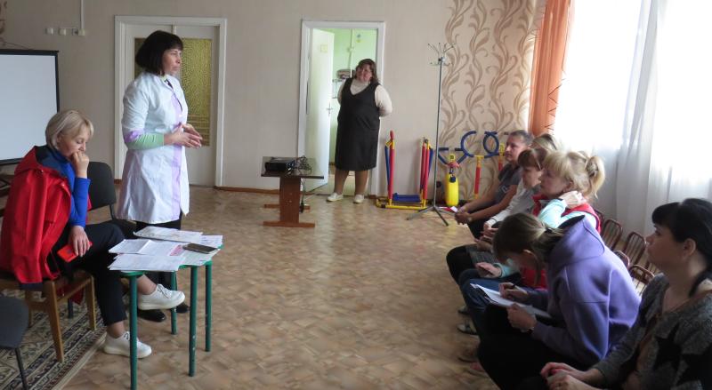 Специалисты УЗ «Быховский райЦГЭ» провели встречу с коллективом ГУО «Детский сад №2 г. Быхова»