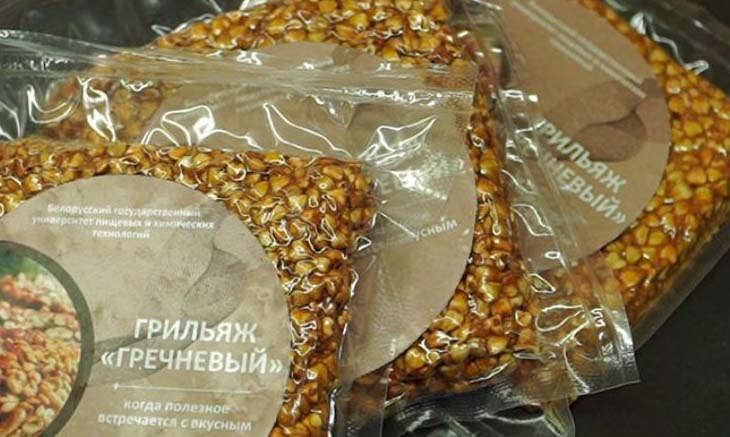 Белорусские ученые разработали грильяж из гречки