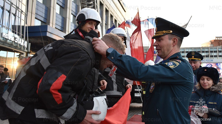 Команда МЧС Беларуси завоевала серебро на соревнованиях спасателей в Санкт-Петербурге