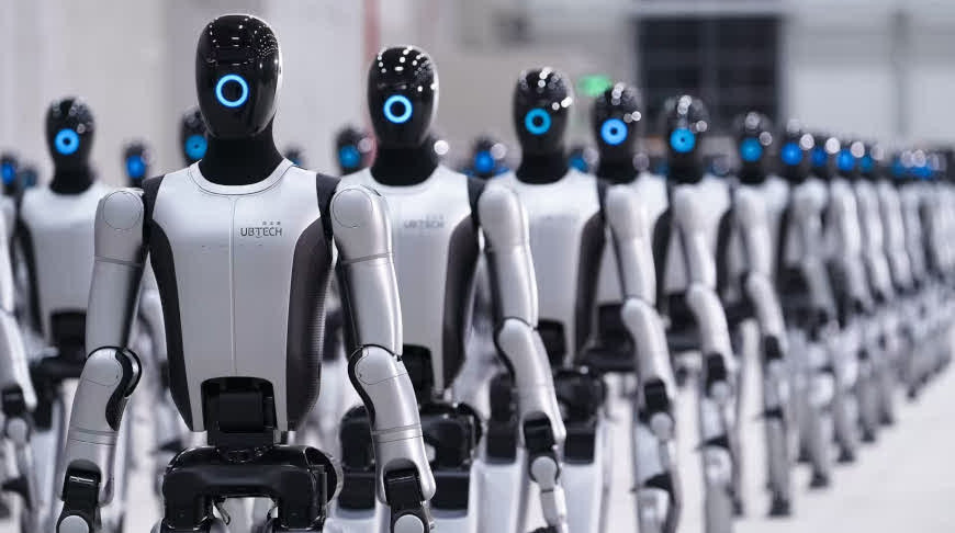 Китайская компания объявила о первой массовой поставке человекоподобных роботов для промышленности