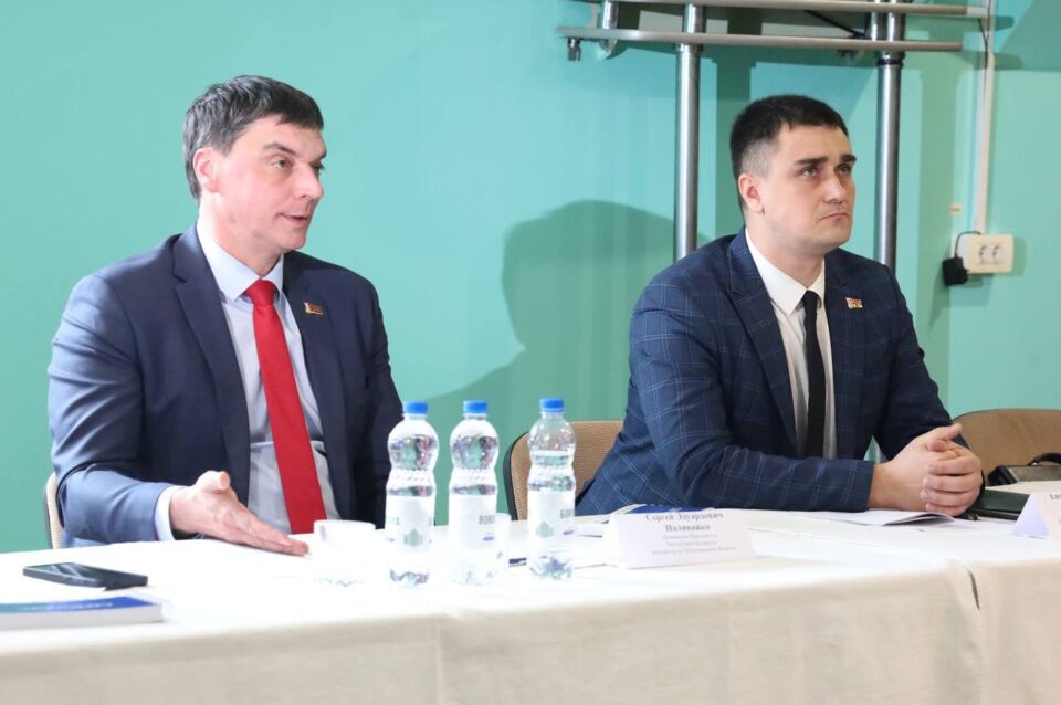 Помощник Президента Республики Беларусь Сергей Наливайко встретился с трудовым коллективом филиала «БЕЛМИТ» ЗАО «Серволюкс Агро»