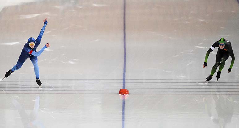 Белорусы завоевали четыре медали на чемпионате России по конькобежному спорту