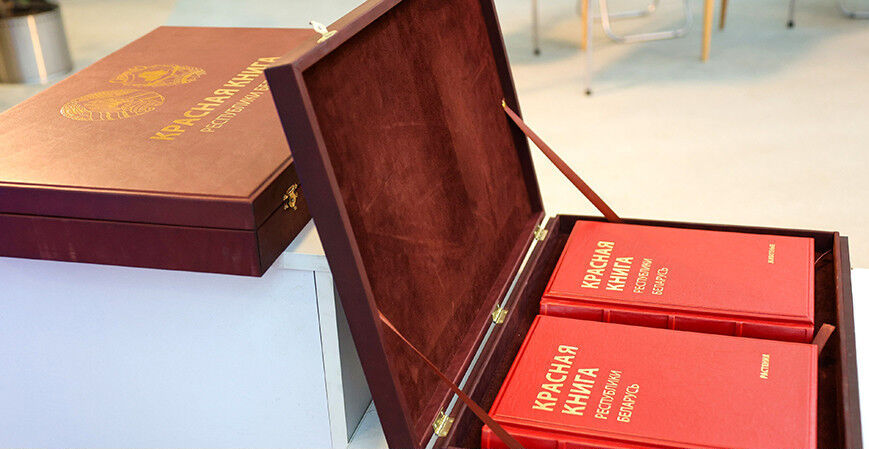 Пятое издание Красной книги Беларуси презентовали в Национальной библиотеке