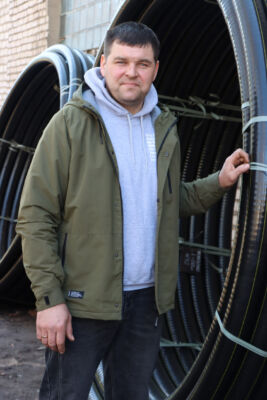 Старший мастер Валерий Быков обеспечивает надежную работу теплосетей Быховского района