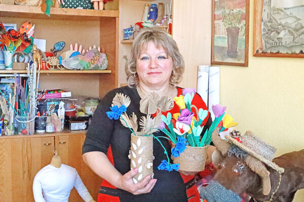 Культорганизатор из Борколабово Надежда Данилкина зажигает огонь творчества в глазах сельчан
