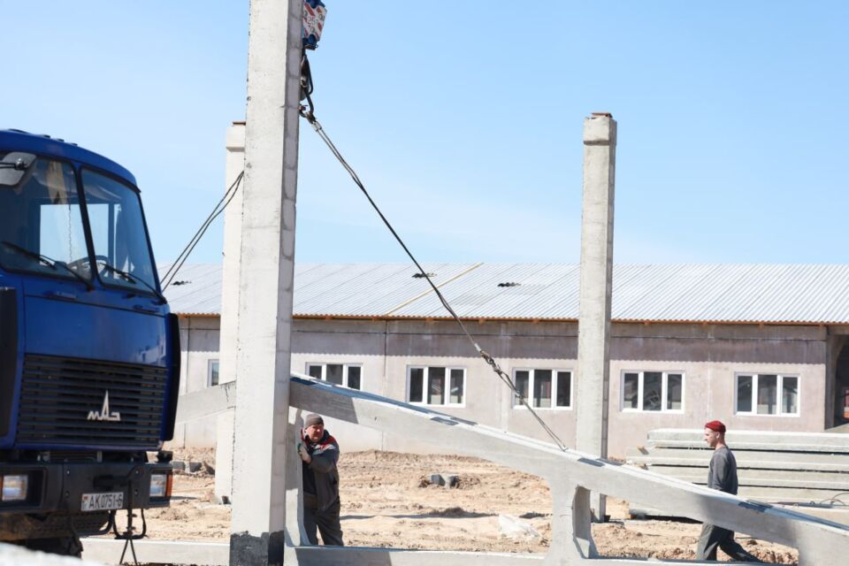 В Быховском районе полным ходом идет масштабная модернизация агропромышленного сектора. Фото+Видео