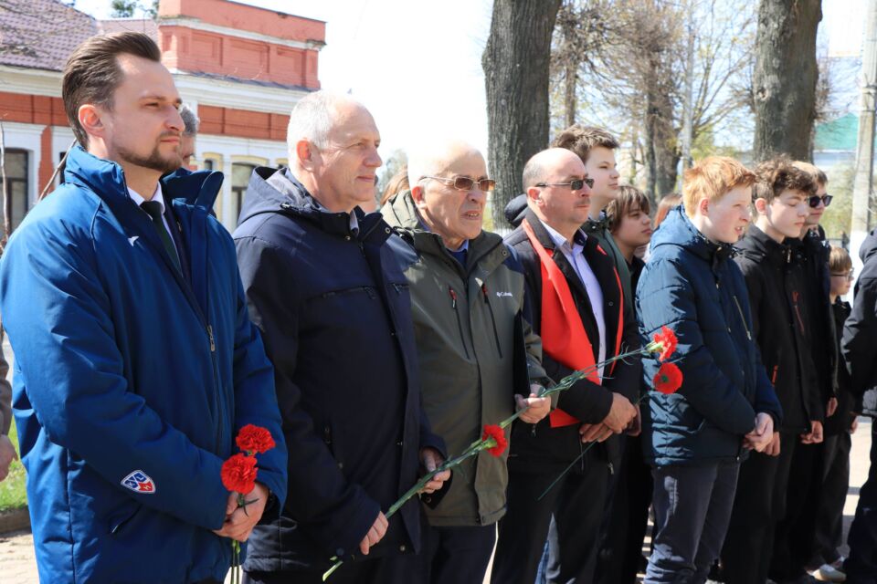 Быховщина отметила 156-ю годовщину со дня рождения В.И. Ленина. Фото+видео