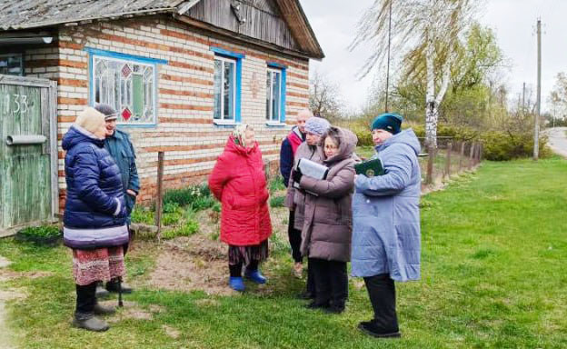 Информационно-социальный поезд «Забота» посетил населенные пункты Новобыховского сельсовета