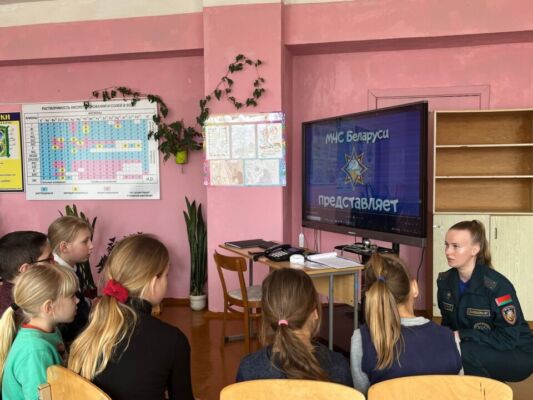 Быховские спасатели провели интерактивные занятия в школах района