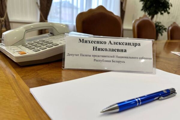 Александра Михеенко проведет личный выездной прием граждан в Новобыховском сельском исполнительном комитете