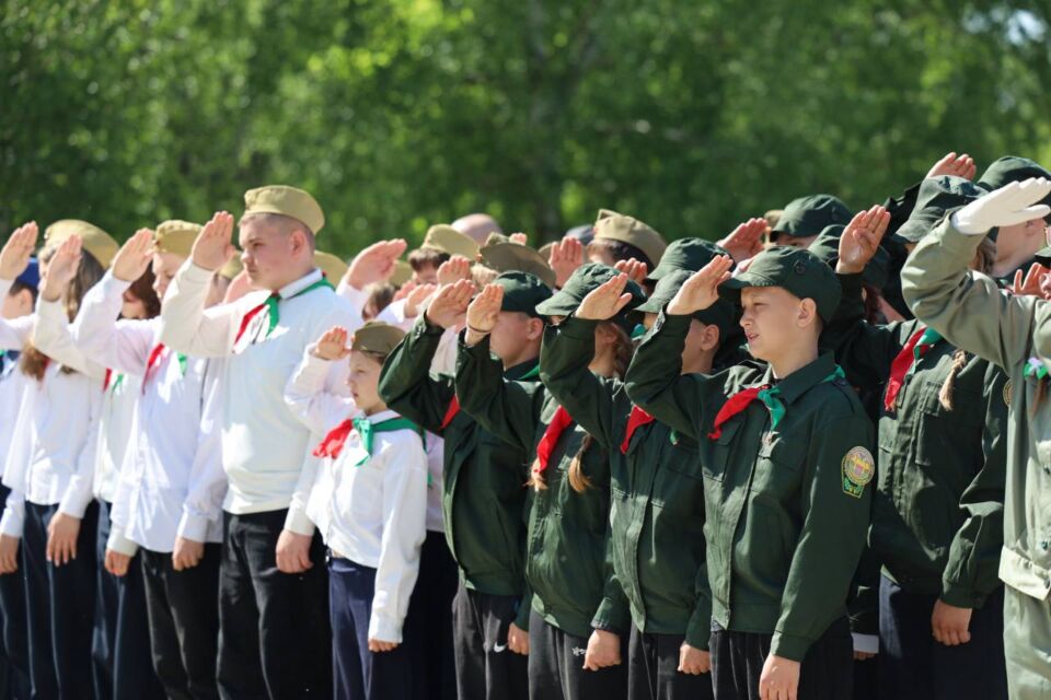 На базе средней школы №2 г. Быхова состоялся районный этап военно-патриотической игры «Зарница»