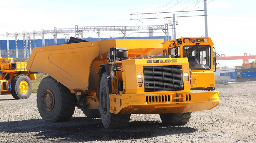 Самосвал БЕЛАЗ для шахт Норильска: 45 т, 550 л.с., ROPS/FOPS