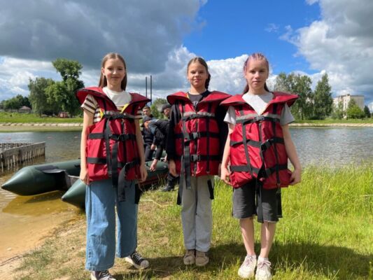 Быховские спасатели обучили детей правилам поведения на воде