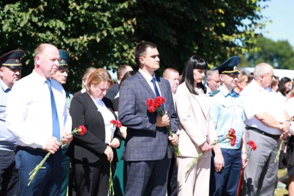 В Быховском районе прошел митинг-реквием «Колоколом сердце бьёт тревогу»