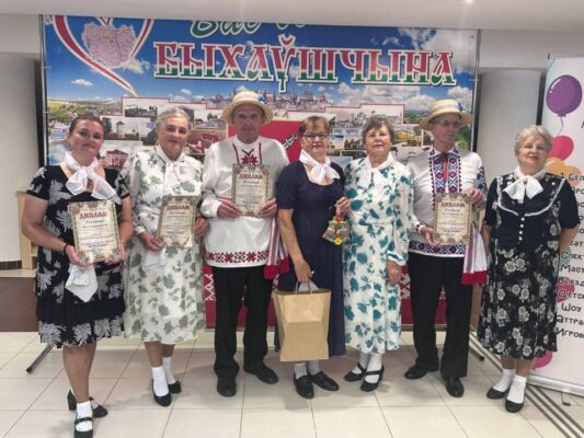 Конкурс «Играй, гармонь» прошел в Быхове