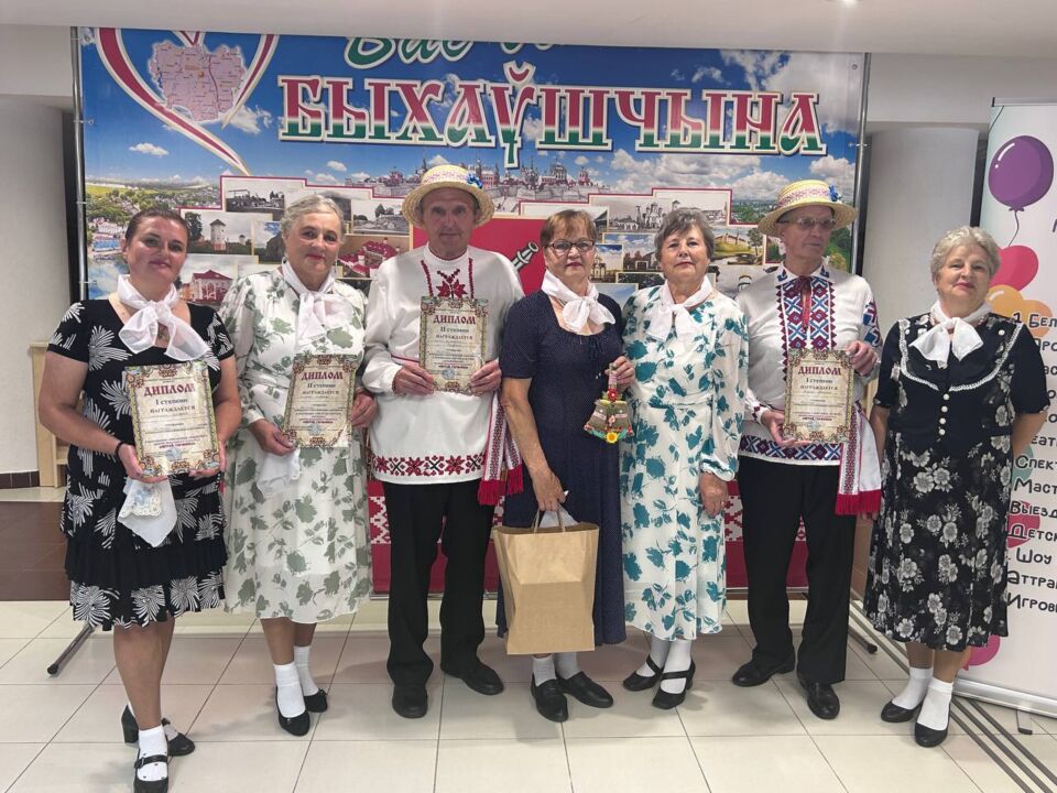 Конкурс «Играй, гармонь» прошел в Быхове
